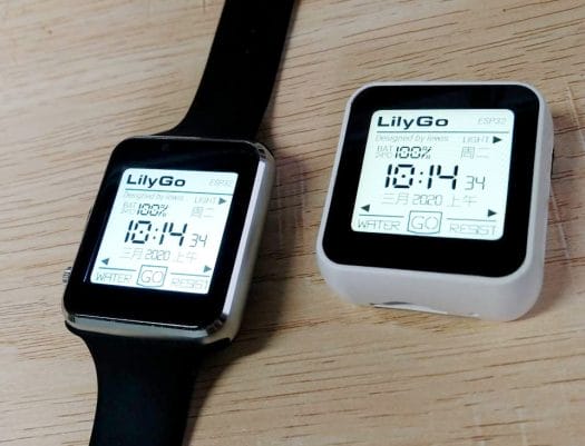 TTGO T-Watch-2020 vs TTGO T-Watch (2019)