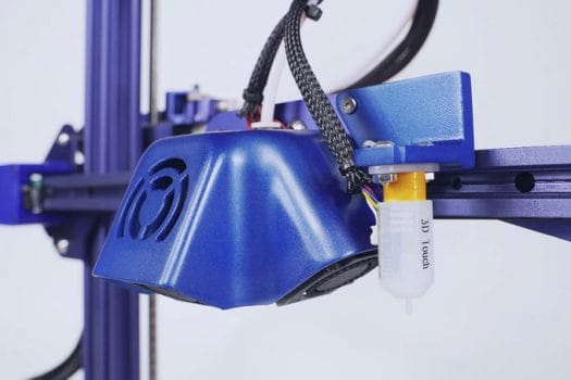 3D printer four fans auto-leveling system
