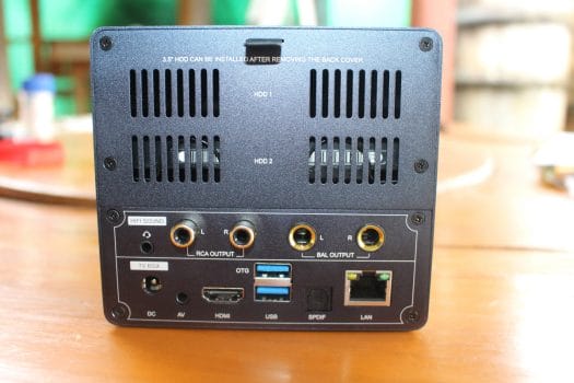 Beelink GS-King X Audio & Video Ports