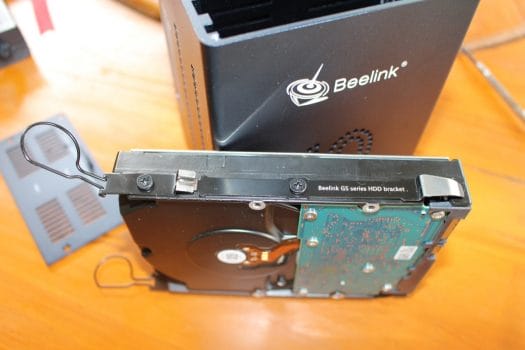 Beelink GS-King X HDD Brackets Installation