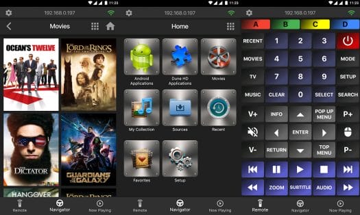 Dune Control Android App