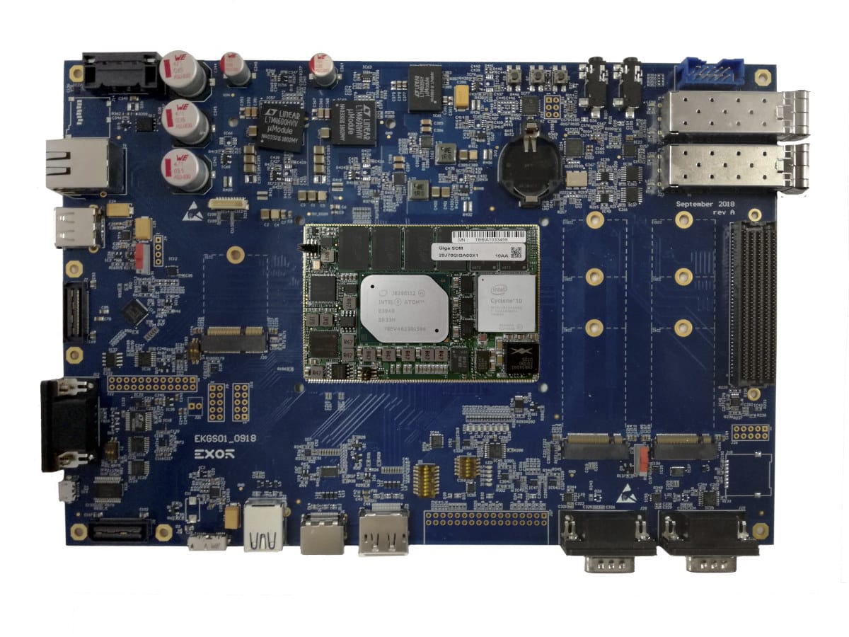 EXOR Intel Atom + Cyclone FPGA Smart Factory / Industrie 4.0 Development Kit