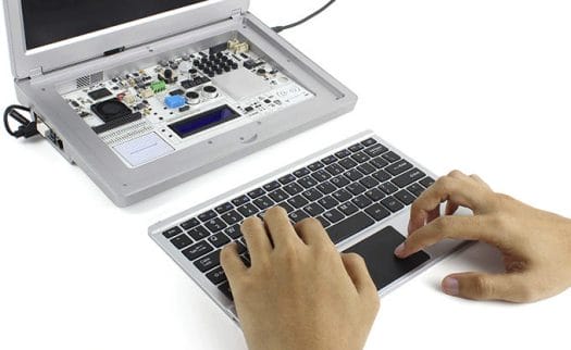 Raspberry Pi 4 Laptop with Detachable Keyboard