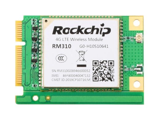 Rockchip RM310 4G LTE mini PCIe Card