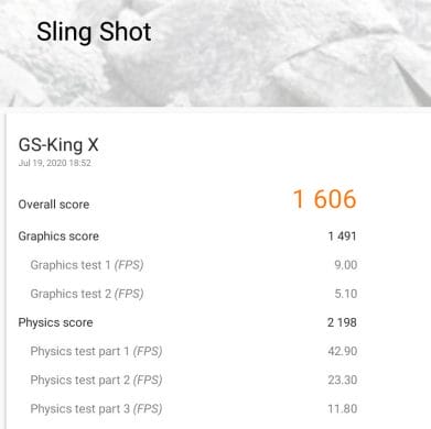 Beelink GS-King X 3Dmark Sling Shot