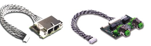 RJ45 & M12 Connectorsfor M.2 & mPCie Cards