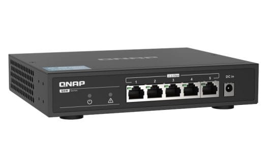 QNAP QSW-1105-5T 2.5Gbps Ethernet Switch