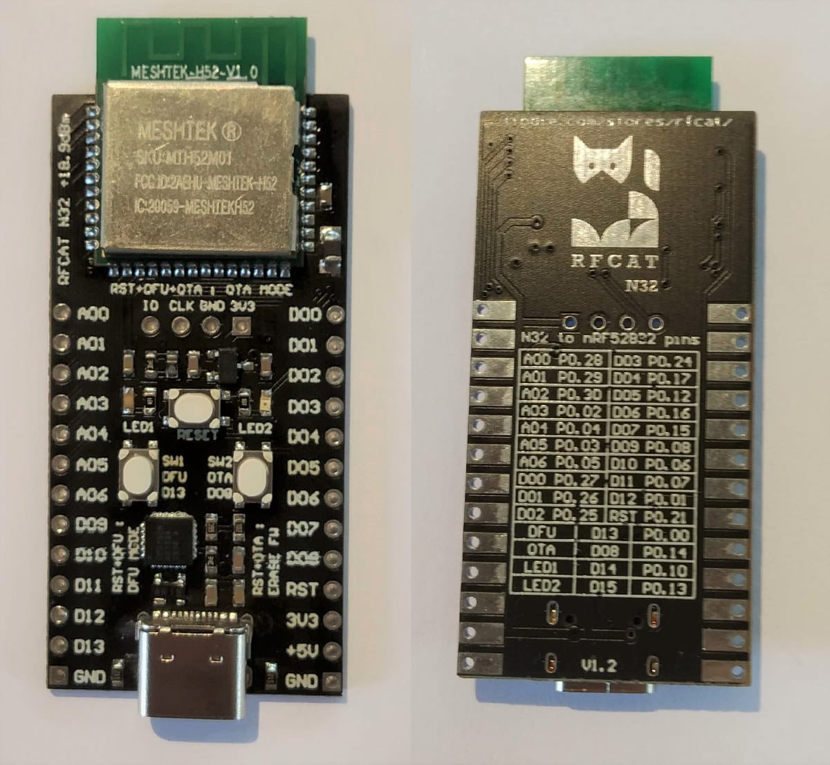 RFCat N32 Long Range NRF52832 Bluetooth Board Delivers 30x The ...