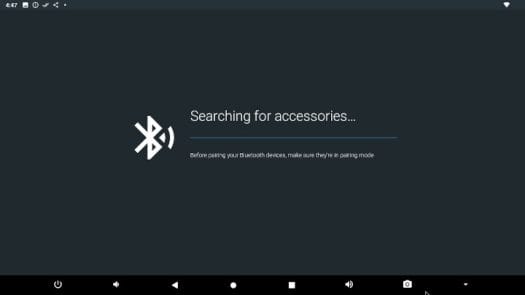 android searching for accessories