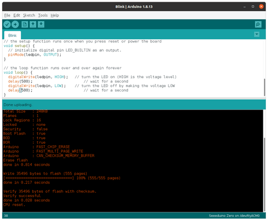 Arduino Ubuntu ODYSSEY-X86J4105