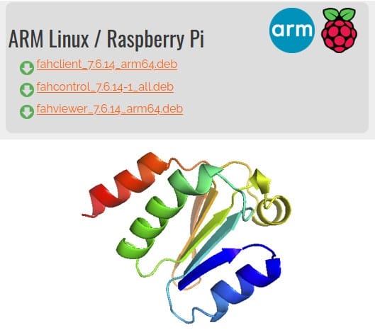 Folding@Home ARM64 Raspberry Pi