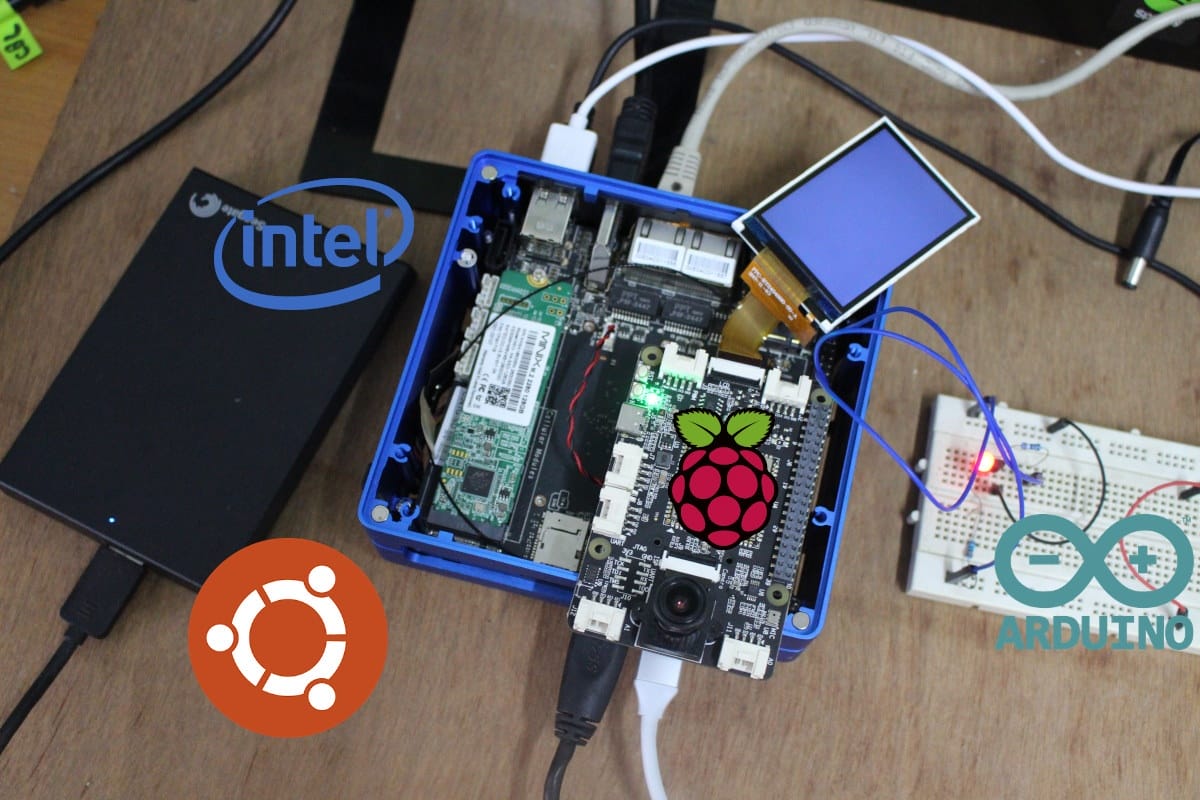 ODYSSEY-X86J4105 Ubuntu 20.04 Review Arduino & Raspberry Pi Headers