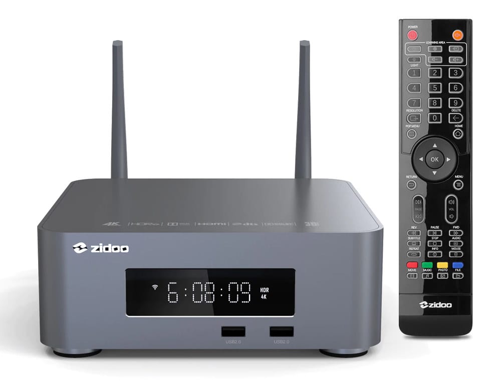 ZIDOO Z10Pro 4K Media Player Remote Control