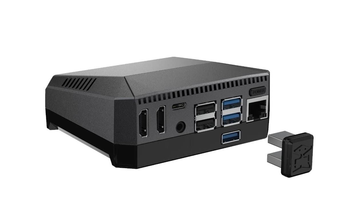 Argon One M.2 Case for Raspberry Pi 4 Adds SATA Support, Full