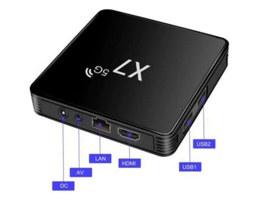 X7 Amlogic S905L2 TV Box