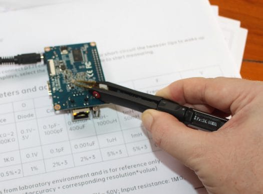 DT71 Smart Tweezers Frequency Measurements