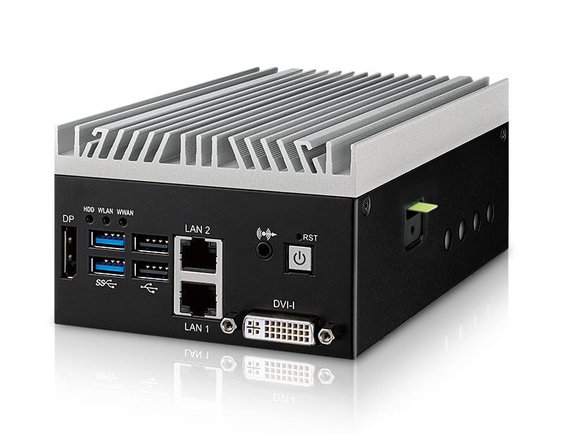 Vecow SPC-6000 Fanless Embedded PC is Powered by an Atom x6425RE