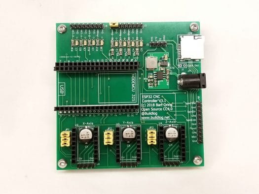Grbl_ESP32 Wireless CNC controller board