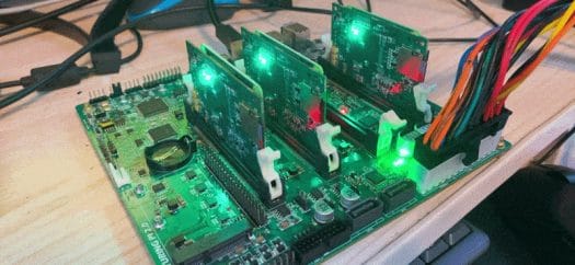 Raspberry Pi 4 cluster board