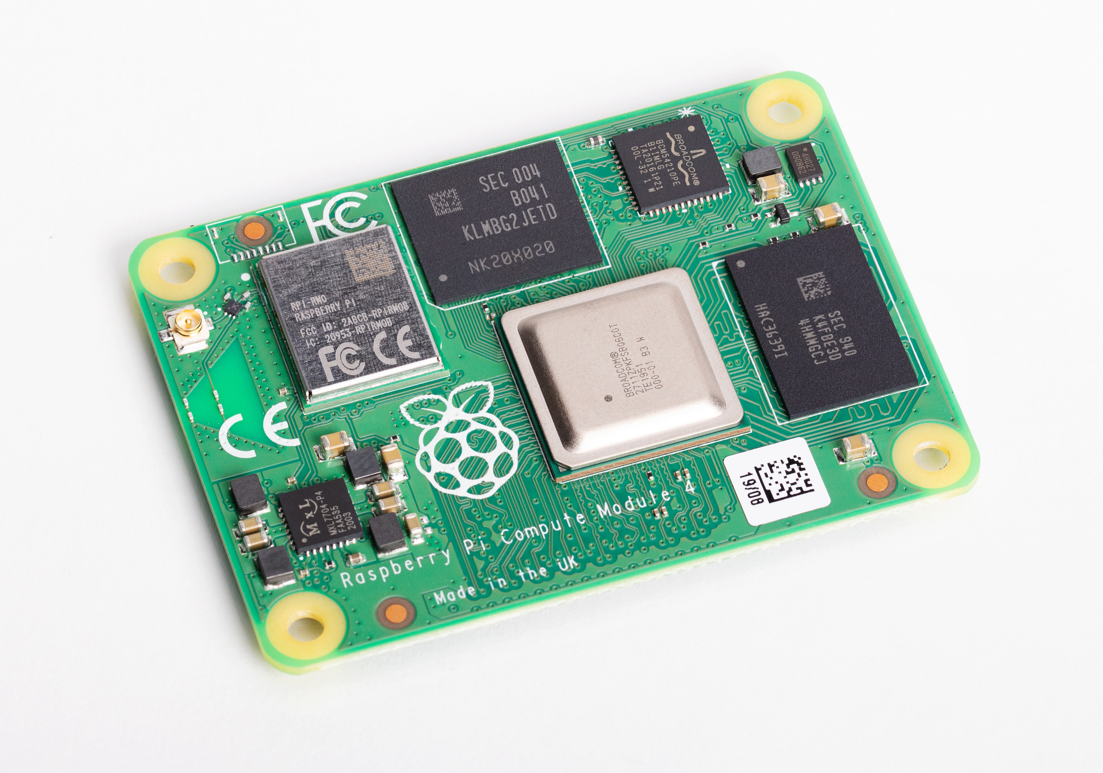 Raspberry Pi CM4 and CM4Lite Modules Launched for $25 and Up - CNX Software