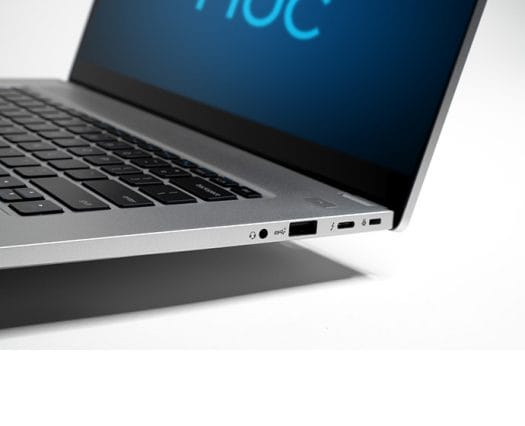 Intel NUC M15 Laptop USB Thunderbolt Audio