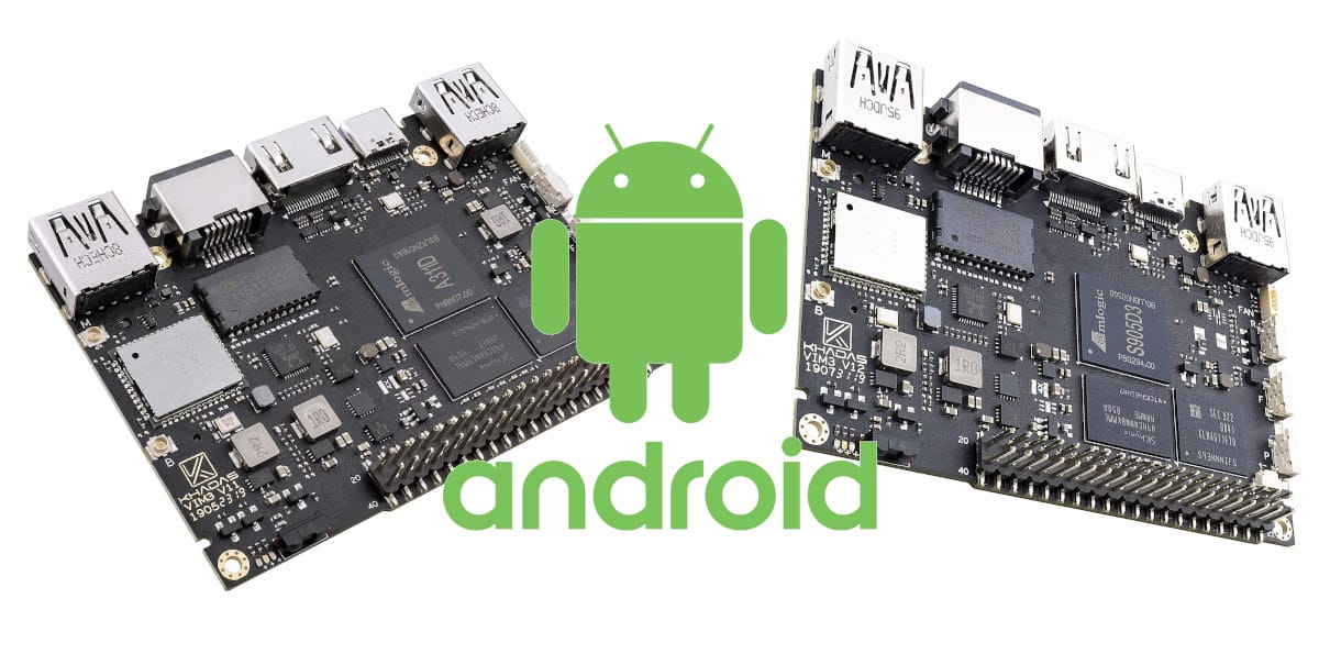 Khadas VIM3 & VIM3L Android Reference Boards