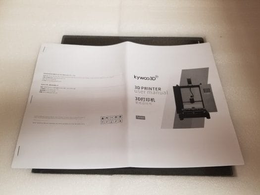 Kywoo3D user manual
