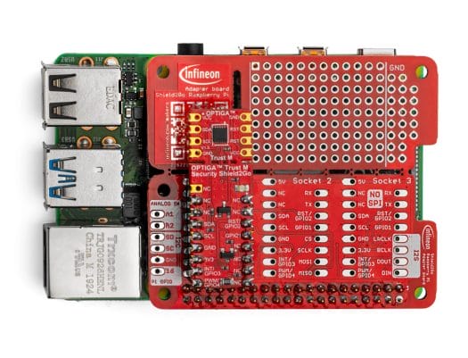 Optiga Trust-M evaluation kit for Raspberry Pi, Connected Home over IP standard