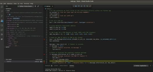 Python Embedded Linux Visual Studio