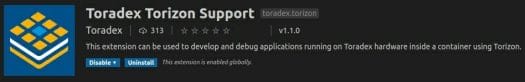 Torizon Extension Visual Studio