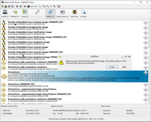 TorizonCore 5 Nightly