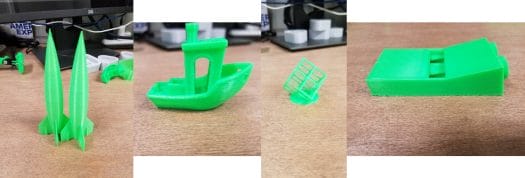 small 3D prints