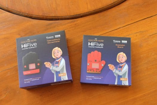 BBC Doctor Who HiFive Inventor Coding Kit versions