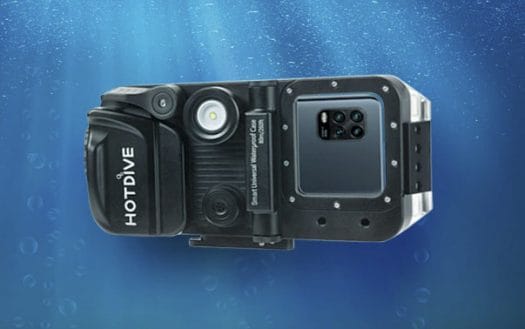Hotdive smartphone diving