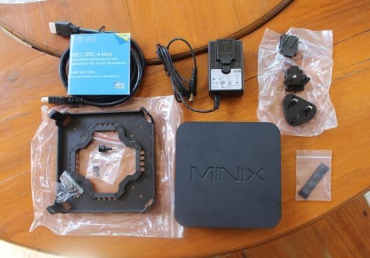 MINIX NEO J50C-4 Max Power Supply VESA Mount