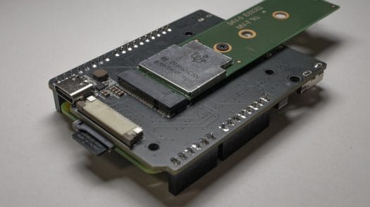 Raspberry Pi 4 PCIe socket