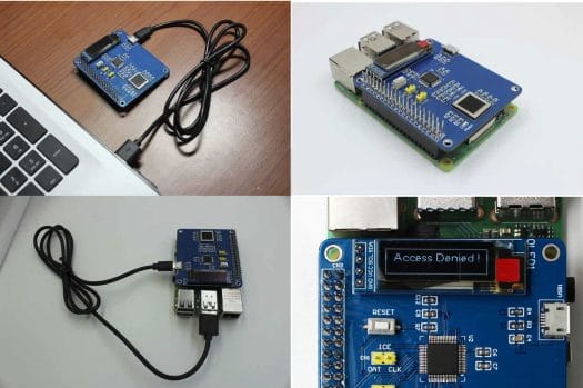Raspberry Pi Fingerprint HAT expansion board