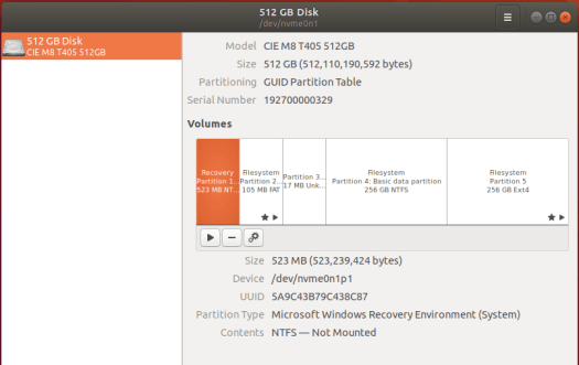 cincoze gm-1000 ubuntu disk management