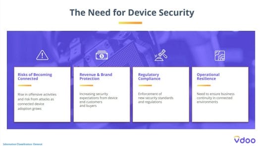 Security Issues in IoT: need for device security