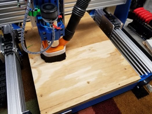 CNC Router dust collector mod