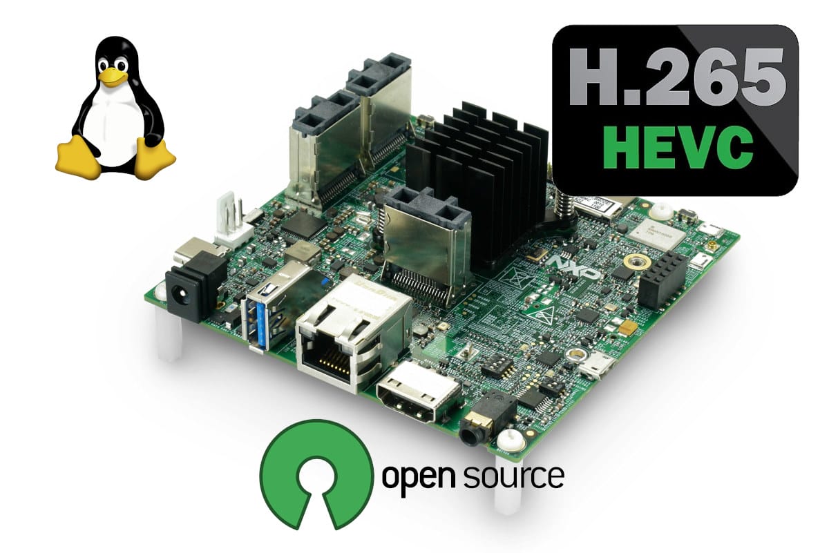 H.265 Linux open-source driver NXP iMX 8M Quad