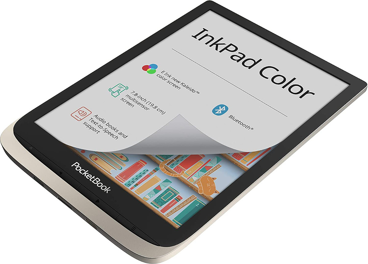 7.8-inch PocketBook InkPad Color eReader launched for $329 - CNX Software