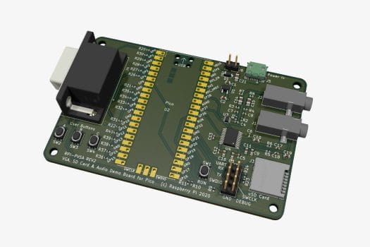 VGA SD Card Audio Board for Raspberry Pi Pico