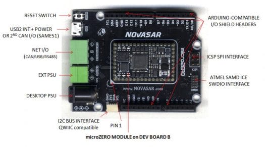 microZERO Dev Board B