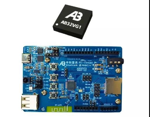 Bluetrum AB32VCG RISC-V board