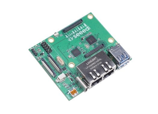 Dual Gigabit Ethernet Carrier Board Raspberry Pi Compute Module 4