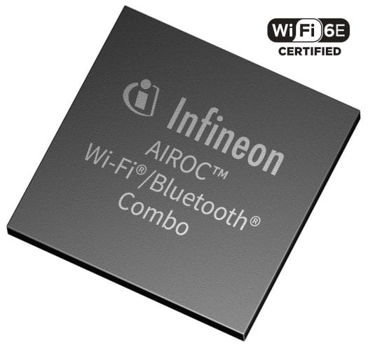 Infineon AIROC WiFi 6E Chipset