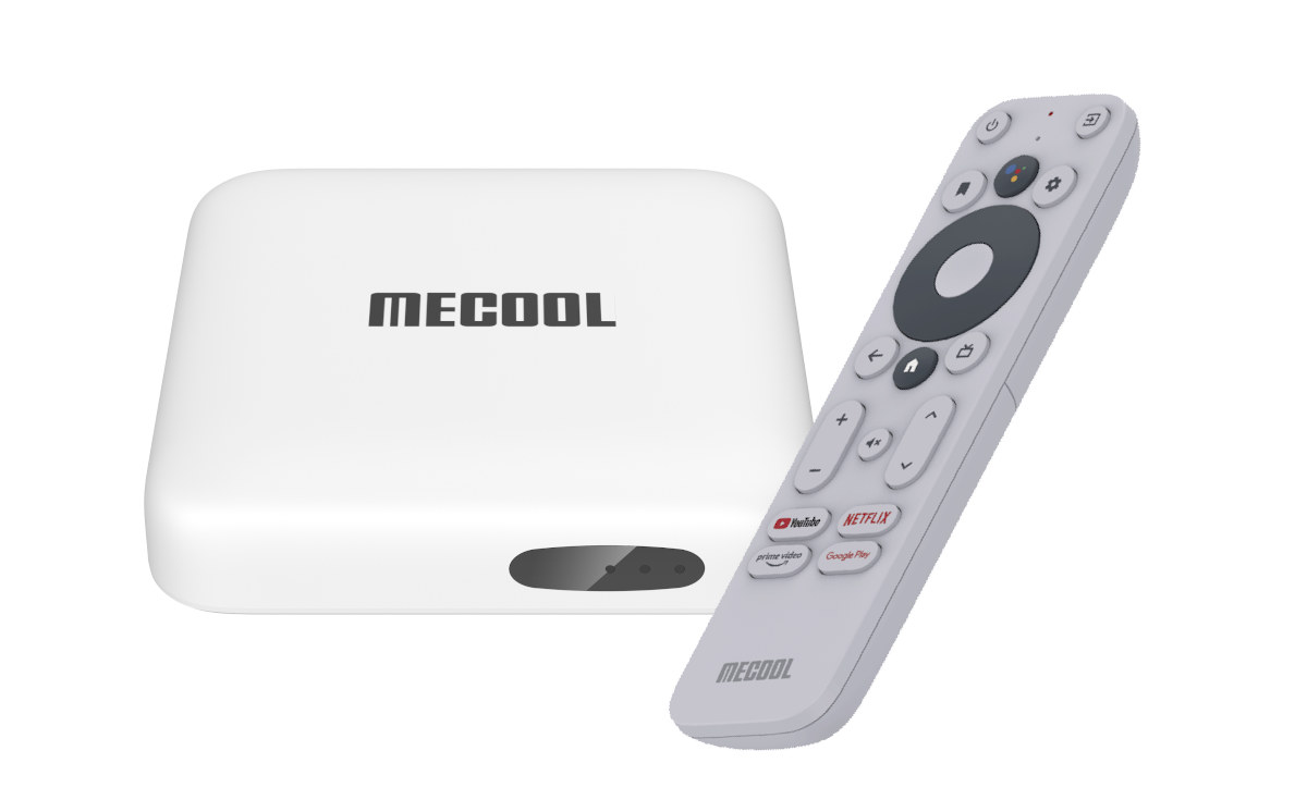MECOOL KM2 4K Smart TV BOX Android 10.0 Reproductor multimedia con control  remoto, Amlogic S905X2 Quad