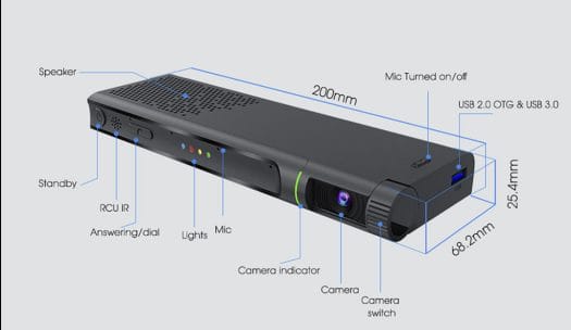 Mecool Now video call TV box