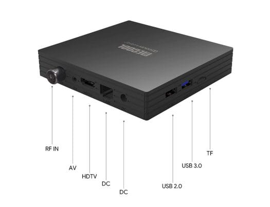 4K AV1 TV Box with DVB-T2 Tuner